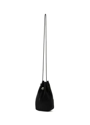 CONCHO DRAWSTRING SHOULDER BAG YOHJI YAMAMOTO,MAN