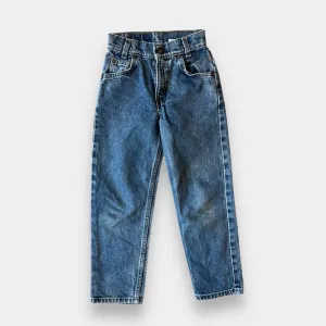 Editors Pick Vintage Levi's 550 Relaxed Fit Slim Orange Tab Jeans 7  Almost Sold Out!