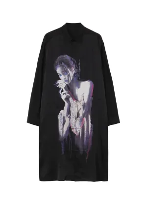 FEMALE DESIGN LONG BLOUSE YOHJI YAMAMOTO,MAN