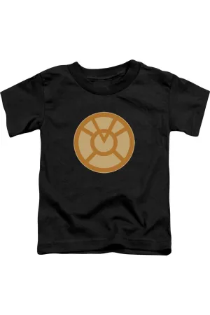 Green Lantern Orange Symbol Short Sleeve Toddler Tee / T-Shirt