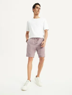 Men's Mauve Regular Fit Shorts LEVI'S