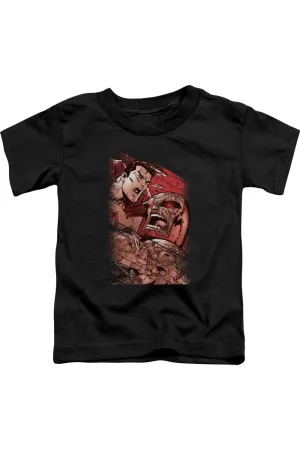 Superman Supes Vs Darkseid Short Sleeve Toddler Tee / T-Shirt