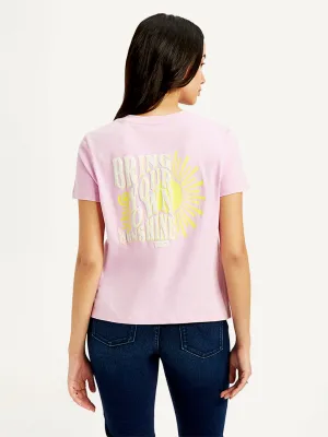 Women's Graphic Print Crew Neck T-Shirt LEVI'S