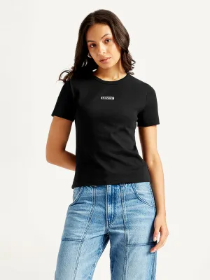 Women's Solid Crew Neck T-Shirt LEVI'S