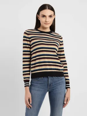 Women's Striped Crew Neck Sweater LEVI'S